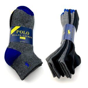 Polo Ralph Lauren Men's Quarter Crew Socks NWT